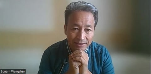 Sonam Wangchuk's fast, which will begin Janauary 26, will be solar-powered and carbon-neutral. 