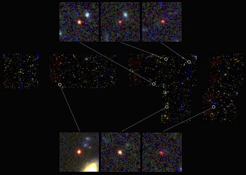 Tens to hundreds of billions of sun-sized stars’ worth of mass is formed in only five per cent of the time. Credits: NASA, ESA, CSA, I Labbe (Swinburne University of Technology). Image processing: G Brammer (Niels Bohr Institute’s Cosmic Dawn Center at the University of Copenhagen).