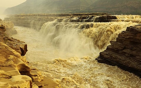 Hukou Falls on the Yellow River in China. Photo: iStock