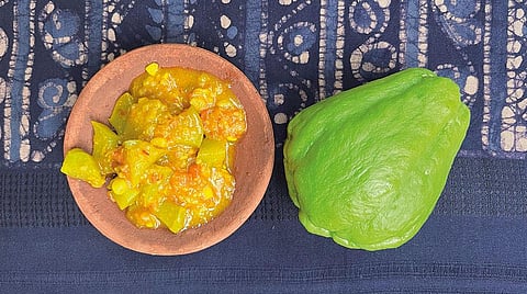 Being a low-calorie vegetable, chow-chow is a good choice for baby food and hospital diets (Photograph: Vibha Varshney)
