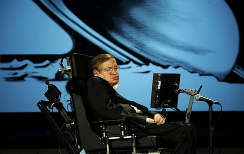 This mortal realm witnessed how Hawking mastered physics despite his physical limitations. Photo: NASA