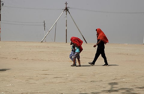 The first spell of heatwaves this year began earlier than last year. Photo: iStock