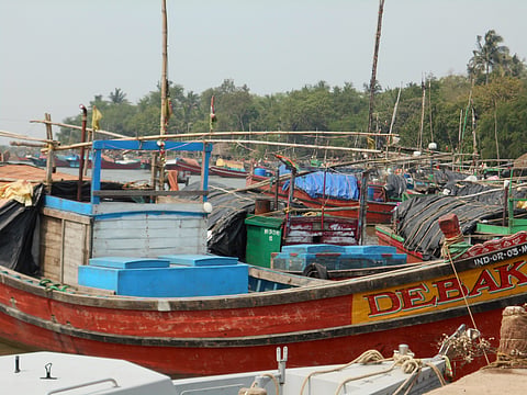 The warming seas are also affecting the movement of fish, particularly in the shore areas. Fisherfolk report catches are scantier now. Photo: Ashis Senapati