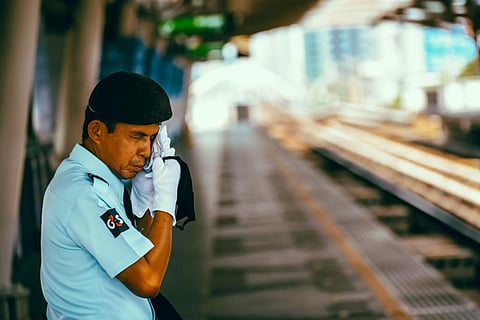 Phew: heat plus humidity can make Bangkok an uncomfortable place in a heatwave. Photo: Pavel V.Khon/SHutterstock