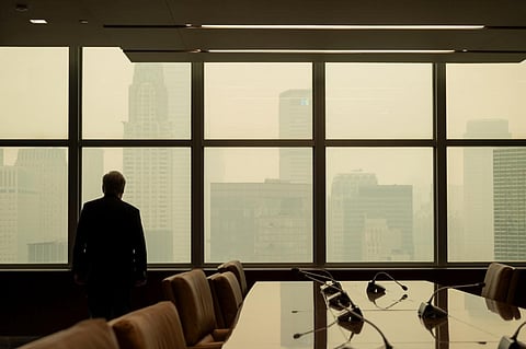 United Nations Secretary-General Antonio Guterres shared a photo of him looking out of the UN headquarters in New York. Photo: @antonioguterres / Twitter