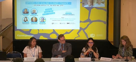 Screen grab of footage by UN Climate Change - Events