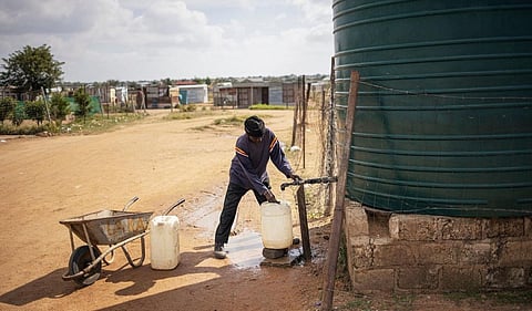 The report shows decline in the status of the country’s water supply. Michele Spatari / AFP via Getty Images