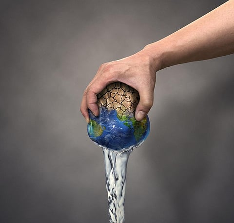 Groundwater pumping has tilted the planet nearly 80 centimetres east between 1993 and 2010. Image: iStock.