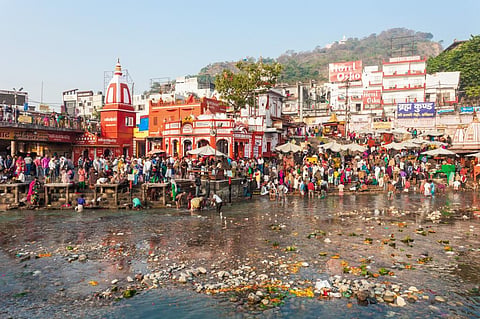 Pilgrims visiting Haridwar this July left behind 30,000 tonnes of waste in just 12 days, an amount the entire city generates in 4-5 months. File photo: iStock
