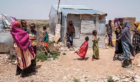 Refugees, some of them children, in Hargeisa, Somaliland. EDUARDO SOTERAS/AFP via Getty Images