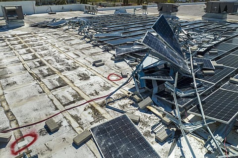 India will have to handle around 187,200 tonnes of solar photovoltaic waste by 2035. Photo: iStock