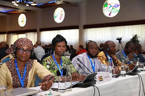 Representatives from 48 African countries gathered in Nairobi, Kenya, for the Conference of States on the continental expansion of the Kampala Ministerial Declaration on Migration, Environment, and Climate Change. Photo: IOM