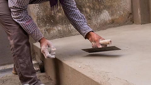 Processing of cement, the binding agent in concrete, contributes 7 per cent of global carbon emissions, according to a new UNEP report. Photo: iStock