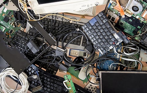 The study highlighted the value of raw materials in the global e-waste generated — amounting to an estimated $57 billion in 2019. Photo: iStock