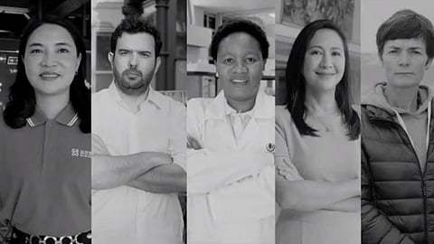 A screengrab from a video announcing the winners released by UNEP