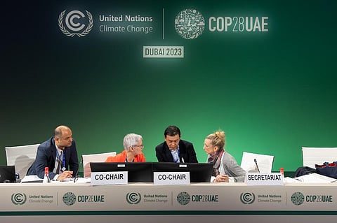 Negotiations at COP28. Photo: UNclimatechange / Flickr