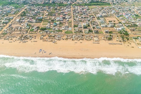 Shores of Cotonou, Benin, West Africa. Photo: iStock
