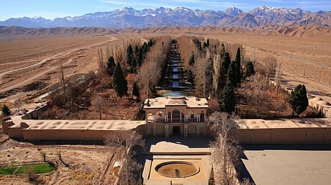 The Persian Qanat: Aerial View, Jupar, Bagh-e Shahzadeh (Mahan) Photo: SH Rashedi / UNESCO
