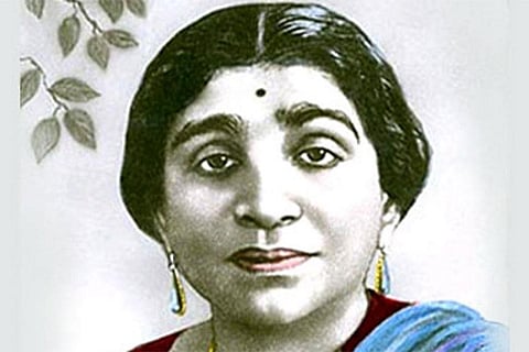 भारत कोकिला, सरोजिनी नायडू, फोटो साभार: विकिमीडिया कॉमन्स,  पेपर ज्वेल्स