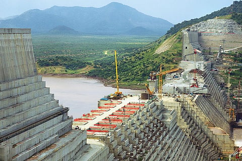 Ethiopia’s debt default is intricately linked to its efforts in building climate-resilient infrastructure, such as the Grand Ethiopian Renaissance dam (Photograph: Reuters)