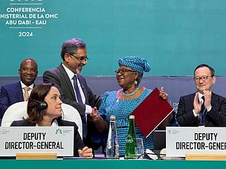 Photo shared by Ngozi Okonjo-Iweala, director-general of WTO on her X account,
@NOIweala