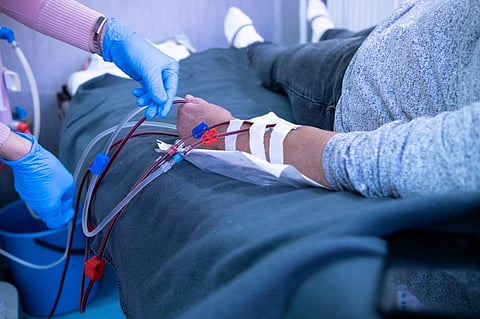 Dialysis is a medical treatment to help individuals with kidney failure filter waste and excess fluid from the blood. Photo for representation: iStock