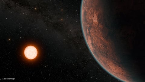 Artist’s concept of Gliese 12 b retaining a thin atmosphere. Photo: NASA / JPL-Caltech / R Hurt (Caltech-IPAC)