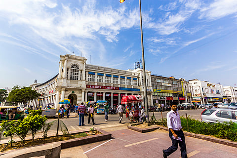 Connaught Place, Delhi. 