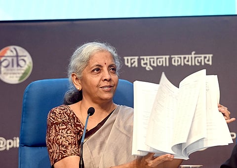 Union Finance Minister Nirmala Sitharaman