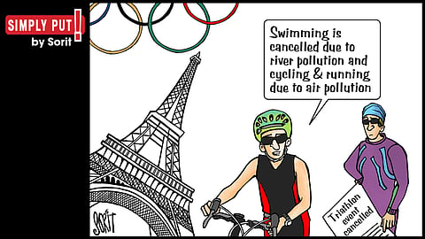 Simply Put: Swimming and running in Paris