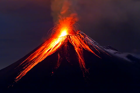 The island nation of Iceland is sometimes called “the land of ice and fire.” Early settlers witnessed several great “fires” – or volcanic eruptions – along the Reykjanes Peninsula.

