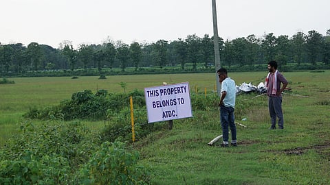 An organisation of members from close to 100 villages in and around Kaziranga has been protesting against the land transfers since 2022. 

