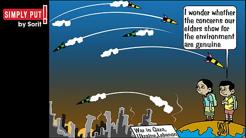 Simply Put: War on planet Earth