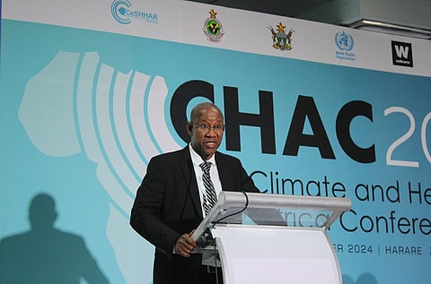 CHAC 2024 adopts Harare Declaration on Africa’s climate health