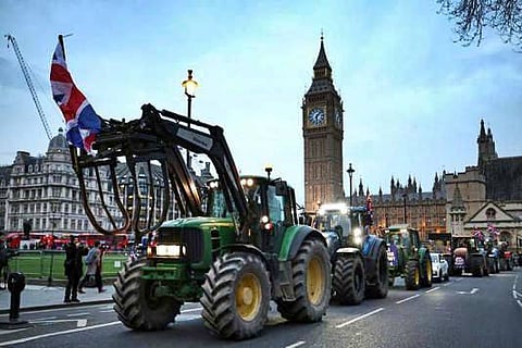 Europe farm crisis: British farmers latest to protest against slew of measures including inheritance tax