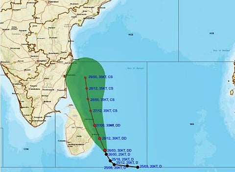 Cyclone Fengal: Depression intensifies into ‘deep depression’, cyclone formation expected by November 27
