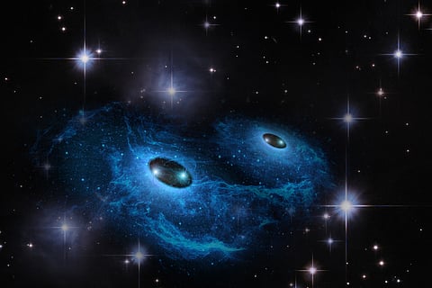 Some black holes at the centers of galaxies have a buddy — but detecting these binary pairs isn’t easy