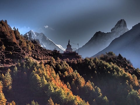 Nepal’s Sagarmatha National Park, a UNESCO World Natural Heritage site that also includes Mount Everest, was one of the suites where the research was conducted