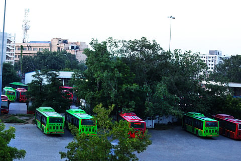 Leverage Delhi’s bus charging infrastructure can help address air pollution from inter-city bus operations