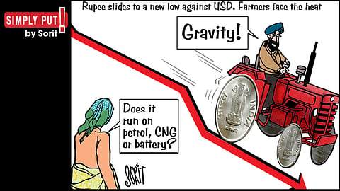 Simply Put: Sliding Rupee