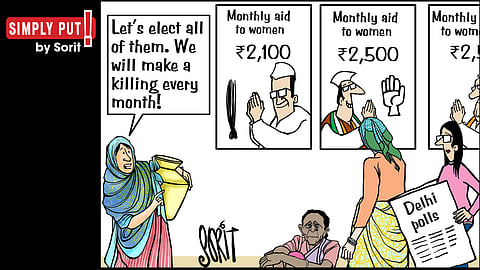 Simply Put: Monthly aid in Delhi polls