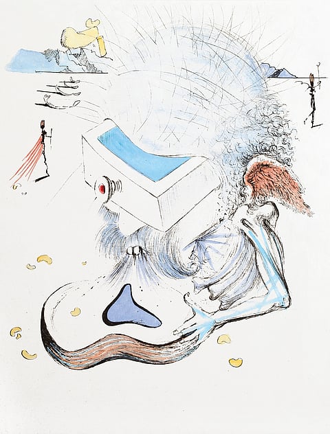 Salvadore Dali’s surrealist homage to science
