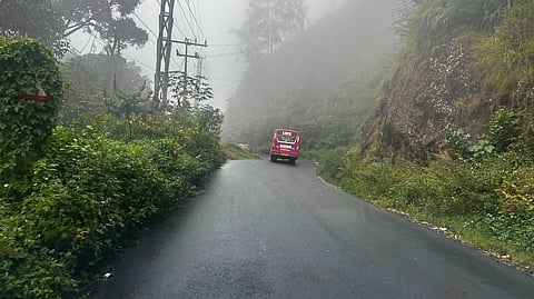 The existing road connecting Kochi to Munnar.
