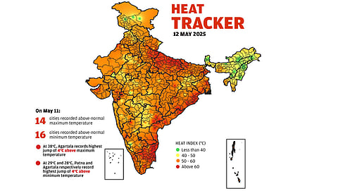 Daily heat tracker: Patna and Agartala record highest jump in minimum temperature