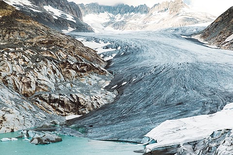 Another bad year for glaciers? Shrinking Swiss glaciers go into summer with low snow cover