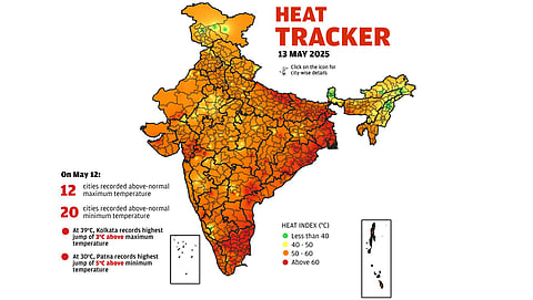 Daily heat tracker: Kolkata records highest jump in maximum temperature