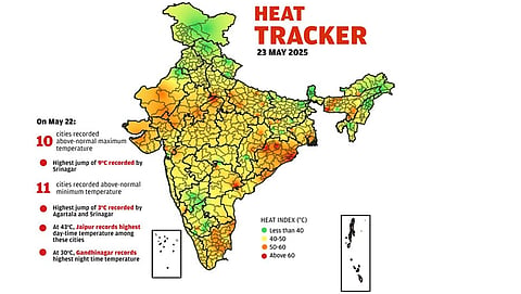 Daily heat tracker: Gandhinagar records highest nighttime temperature on May 23