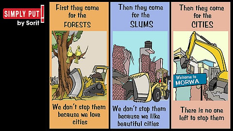 Simply Put: Then they came for me