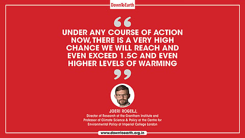 1.5°C exceedance likely across all emissions pathways