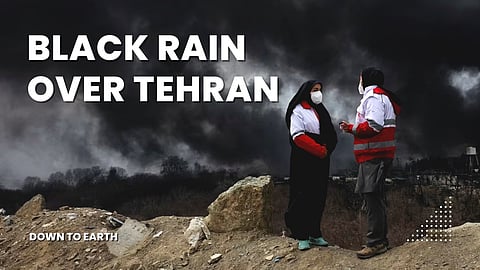 Iran’s black rain: Environmental catastrophe after strikes on oil depots